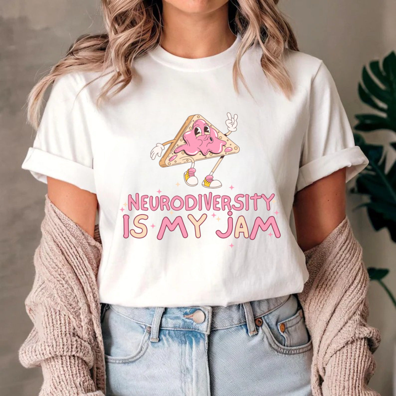Neurodiversity is my jam - T-Shirt Unisex All Sizes
