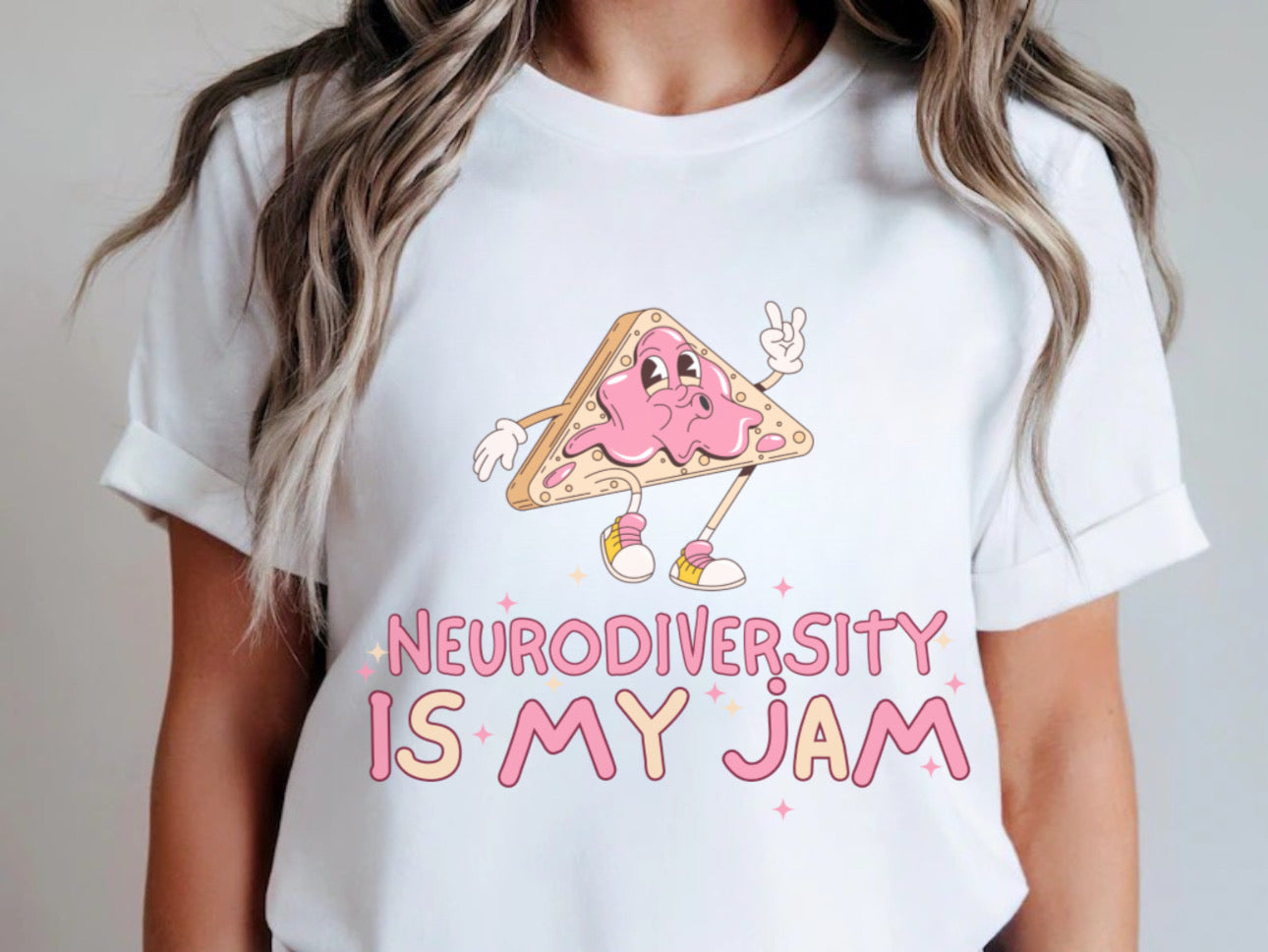 Neurodiversity is my jam - T-Shirt Unisex All Sizes