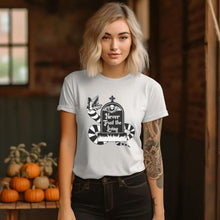 Load image into Gallery viewer, Never Trust The Living / Beetlejuice - T-Shirt Unisex All Sizes
