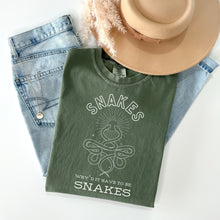 Load image into Gallery viewer, Why’d it have to be snakes/indiana jones -  Tee’s &amp; sweatshirts Unisex All Sizes
