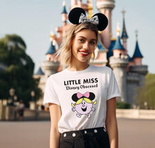 Load image into Gallery viewer, Little Miss Disney Obsessed - T-Shirt Unisex All Sizes
