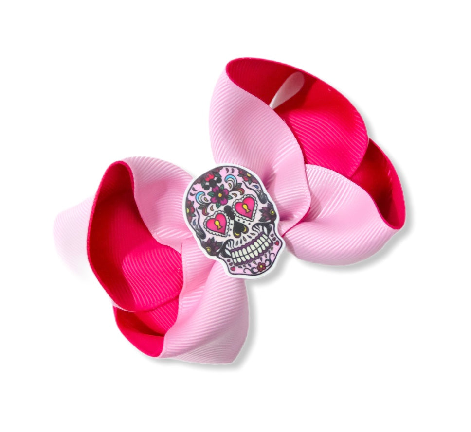 Sugar Skull large boutique bow