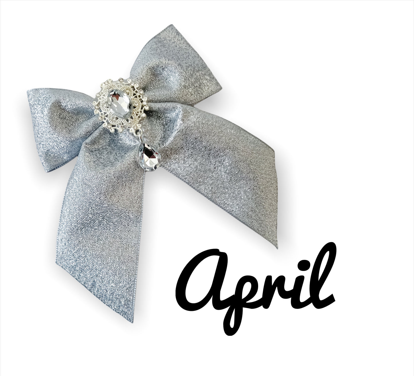 Birthstone Bows/Coloured Gemstone Bows