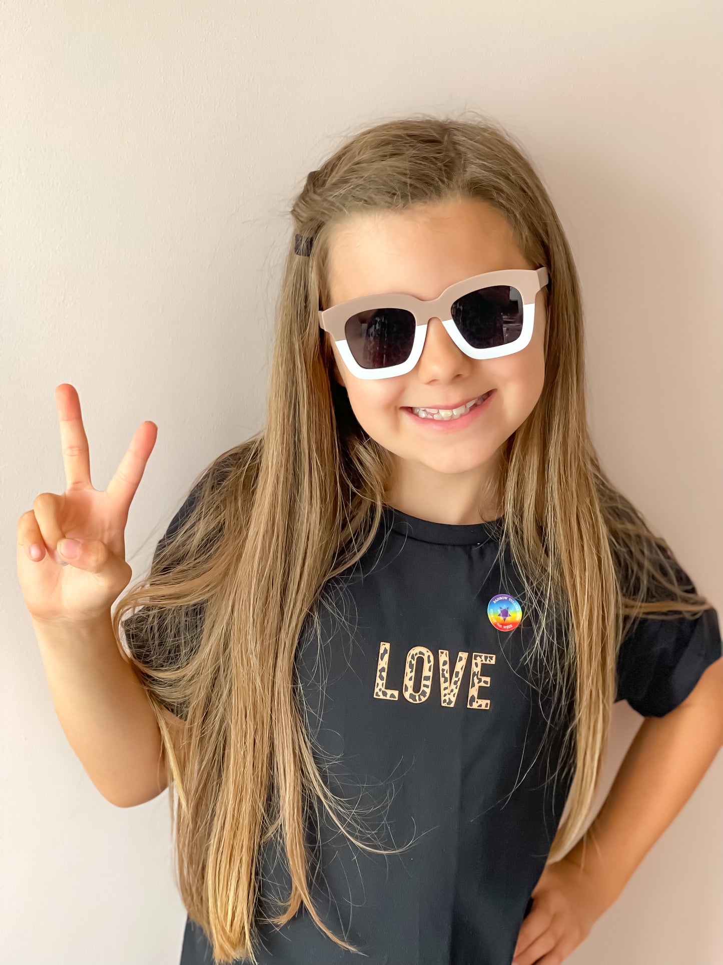 Square Frame - Two Tone Personalised Sunglasses