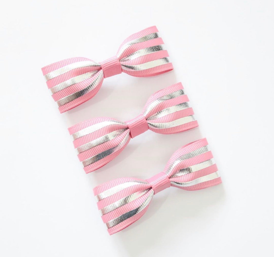 Foil Strip Mini & Single Pinch Bows