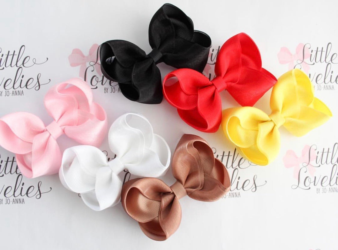 Silky Organza Large Boutique Bows