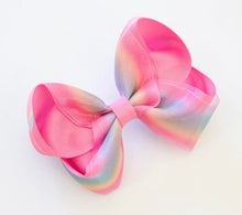 Load image into Gallery viewer, Rainbow Silky Organza Large Boutique Bows

