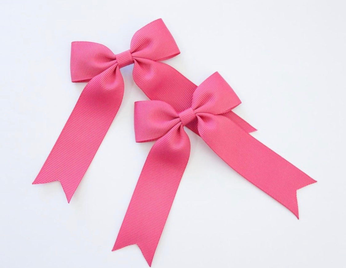 Standard Ponytail Bow Clips
