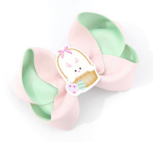 Easter Bunny Large Boutique Bow