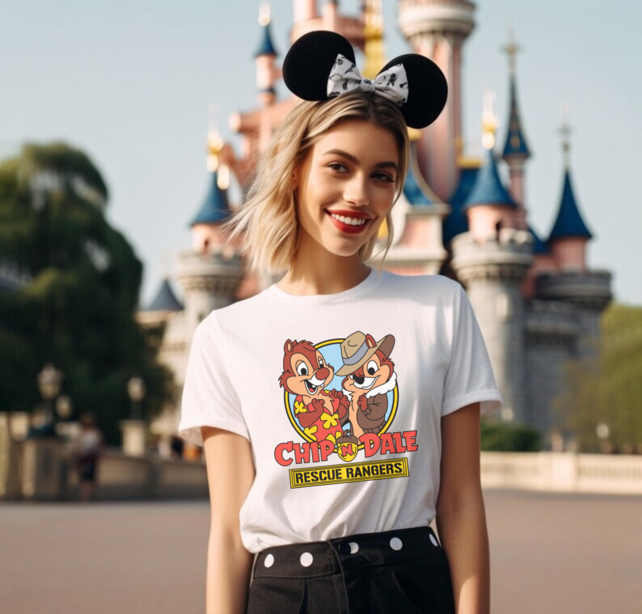 Chip Dale Rescue Rangers T Shirt Unisex All Sizes Little Lovelies By Jo Anna