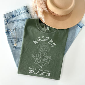 Why’d it have to be snakes/indiana jones -  Tee’s & sweatshirts Unisex All Sizes