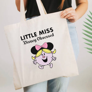 Little Miss Disney Obsessed - Tote Bag