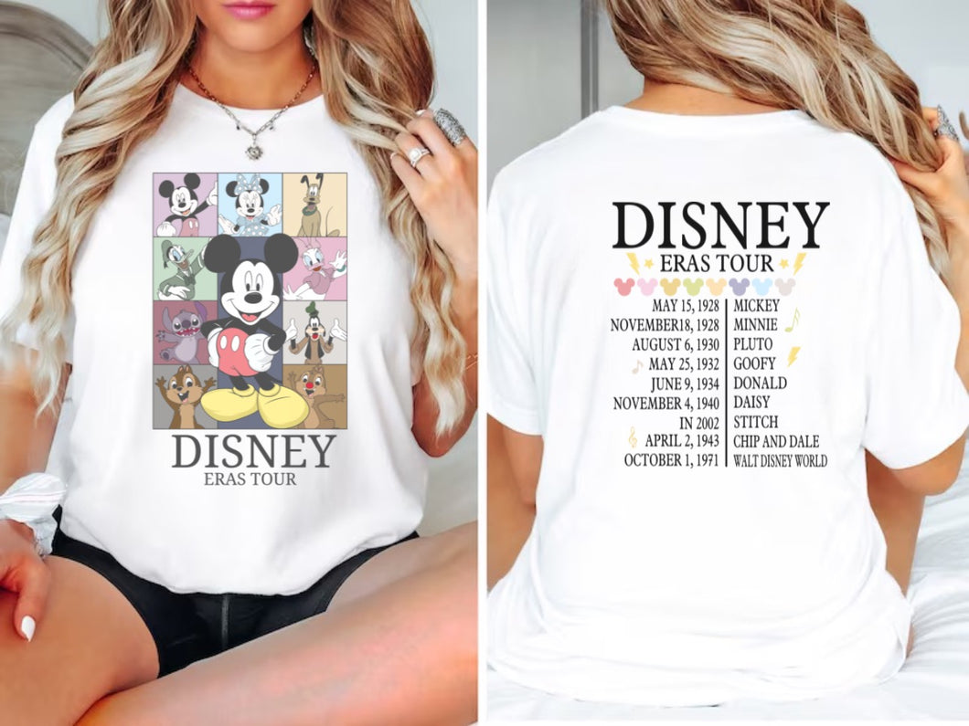 Disney Eras Tour - T-Shirt Unisex All Sizes