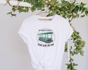 ‘Only then’ Living with the land - T-Shirt Unisex All Sizes