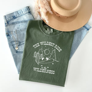 ‘Wildest Ride in the wilderness’ Tee’s & sweatshirts Unisex All Sizes