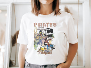 Pirates of the Caribbean Disneyland - T-Shirt Unisex All Sizes