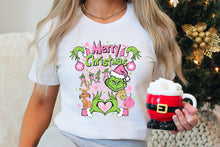 Load image into Gallery viewer, Merry Christmas Grinch - T-Shirt Unisex All Sizes
