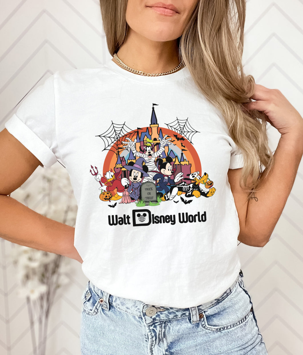WDW Halloween Rainbow - T-Shirt Unisex All Sizes