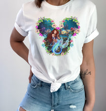 Load image into Gallery viewer, Live Action Mermaid/Mouse style T-Shirt Unisex All Sizes
