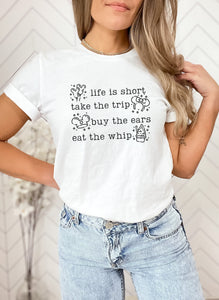 Life is short - Tee’s & sweatshirts Unisex All Sizes
