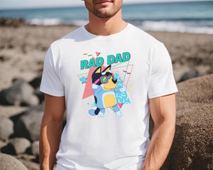 Rad Dad / Bluey - T-Shirt Unisex All Sizes