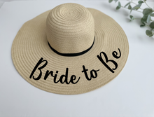 Load image into Gallery viewer, Bride to Be - Sun Hat
