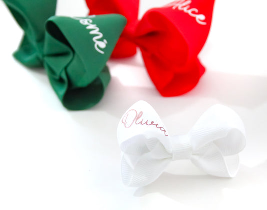 Personalised Mini Boutique Bow
