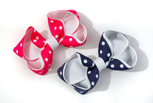 Load image into Gallery viewer, Polka Dot Small Boutique Bows
