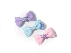 Galaxy pearl mini bow set