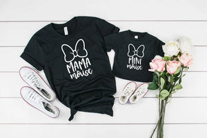 Mama/Mini Mouse T-Shirt Unisex All Sizes