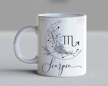 Load image into Gallery viewer, Moon design Zodiac Signs  -  MUG
