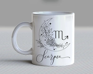 Moon design Zodiac Signs  -  MUG