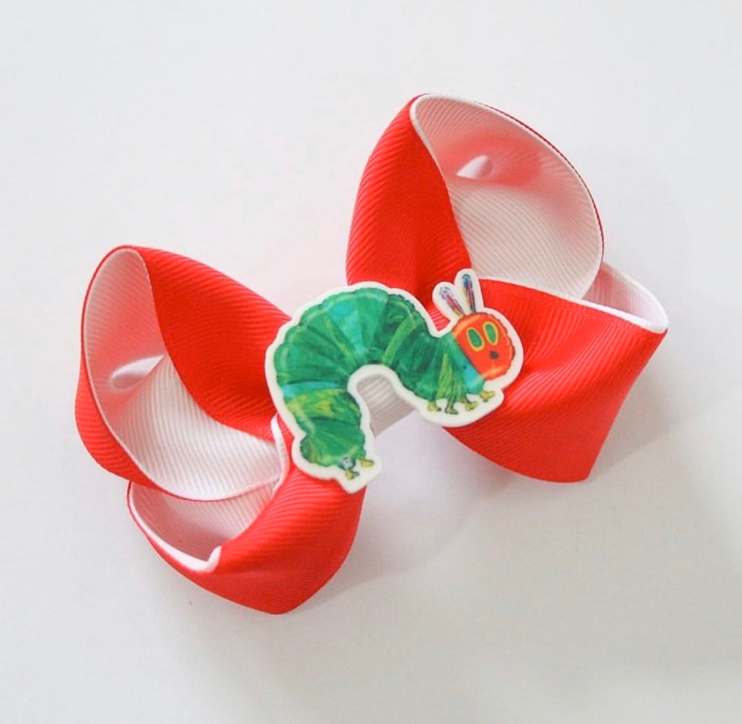The Very Hungry Caterpillar Large Boutique Bow