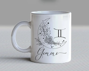 Moon design Zodiac Signs  -  MUG