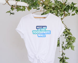 Toothpaste wall T-Shirt Unisex All Sizes