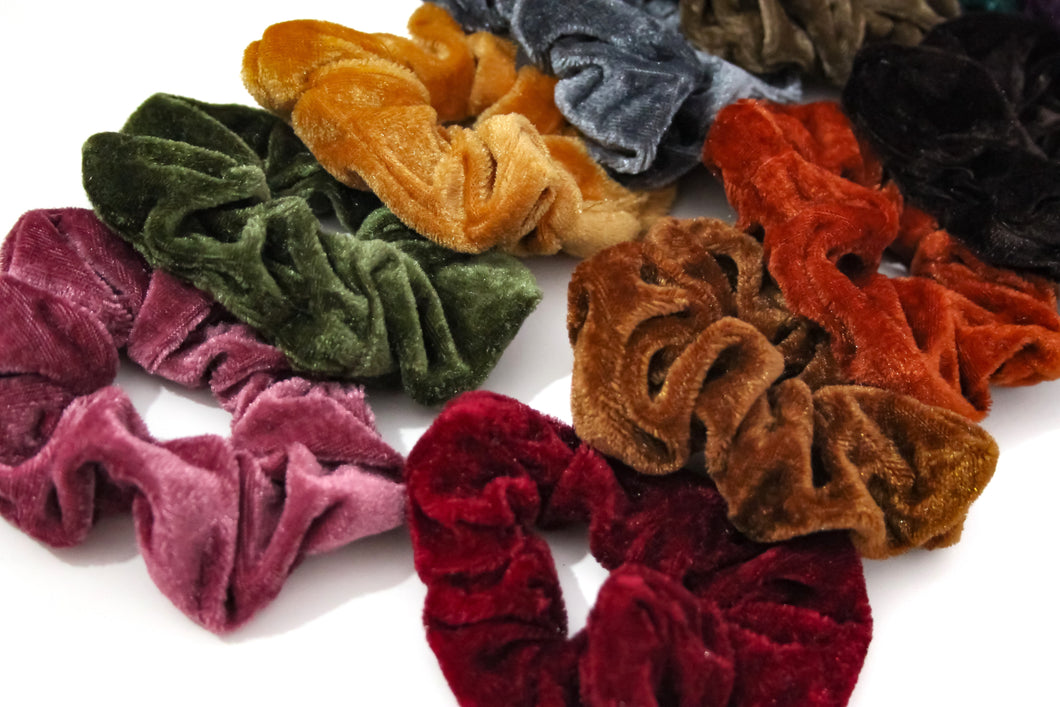 Velvet Scrunchies