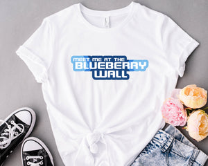 Blueberry wall T-Shirt Unisex All Sizes