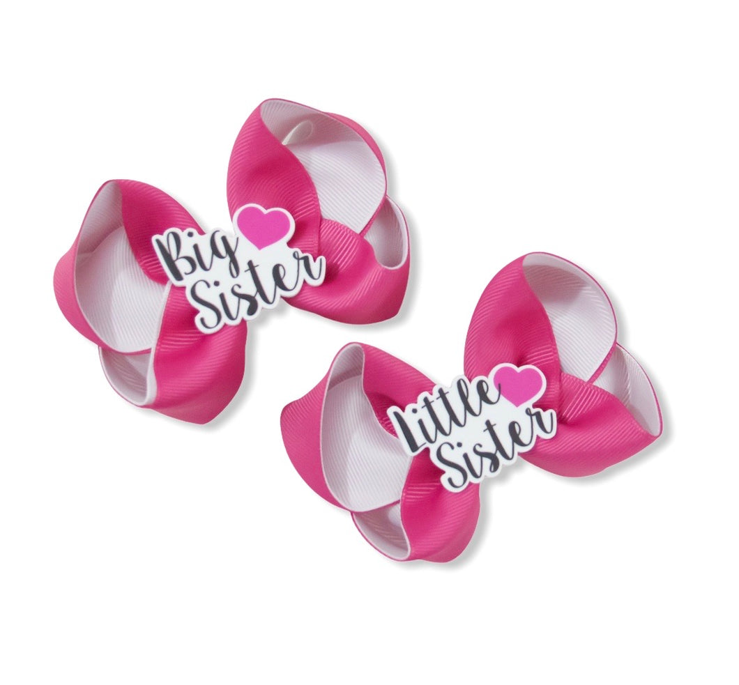 Big Sister / Little Sister large boutique bows