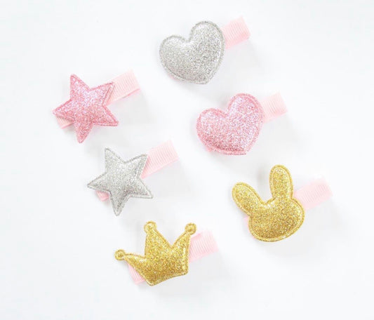 Glitter Mini Clips