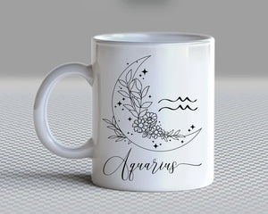 Moon design Zodiac Signs  -  MUG
