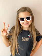 Load image into Gallery viewer, Square Frame - Two Tone Personalised Sunglasses
