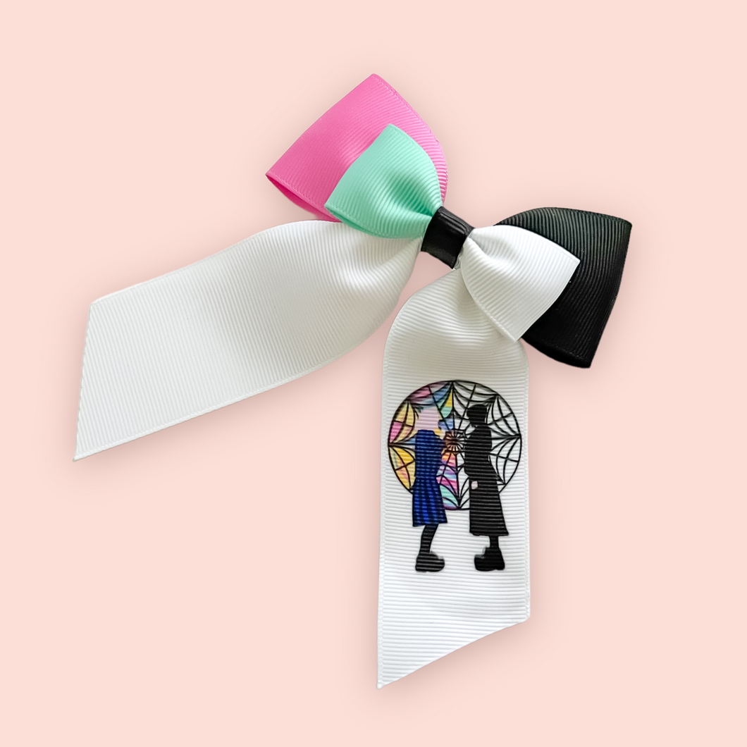 Wednesday Friends Hair Bows ( all sizes)