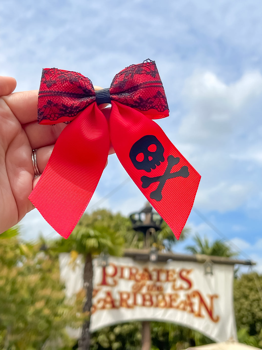 Pirates of the Caribbean Hair Bow
