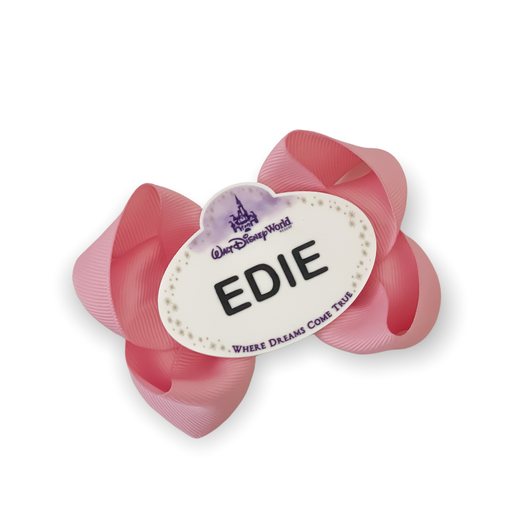 Personalised Cast Member Bows