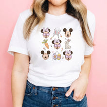 Load image into Gallery viewer, Easter Minnie Doodles - T-Shirt Unisex All Sizes
