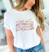 Load image into Gallery viewer, Call me antisocial - T-Shirt Unisex All Sizes
