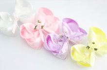 Load image into Gallery viewer, Rose Bouquet Lace Large Boutique Bows

