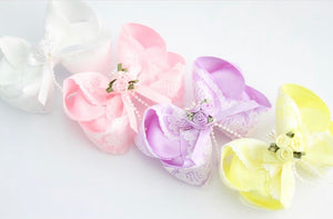 Rose Bouquet Lace Large Boutique Bows