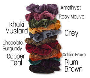Velvet Scrunchies