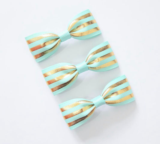 Foil Strip Mini & Single Pinch Bows